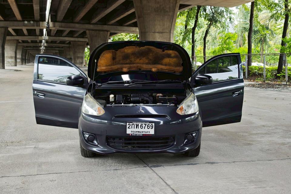 Mitsubishi Mirage 1.2 GLX MT ปี 2013 รถมือเดียว เกียร์ธรรมดา 10