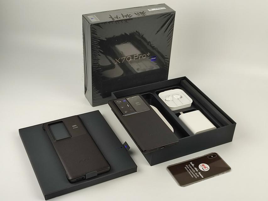 ขาย/แลก Vivo X70 Pro Plus 12/256 สี Black รอมจีน สภาพสวยมาก แท้ ครบกล่อง เพียง 24,900 บาท  1