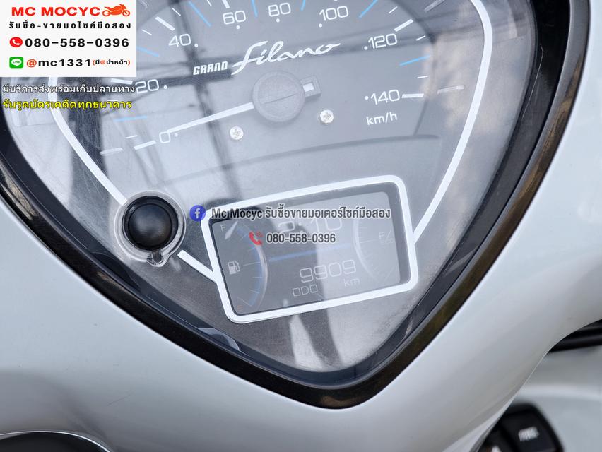 Grand Filano Hybrid เทาแลมโบ 2022 เลขไมล์9000โล รถบ้านแท้มือเดียว กุญแจบุคเซอวิสครบ NO1297 6