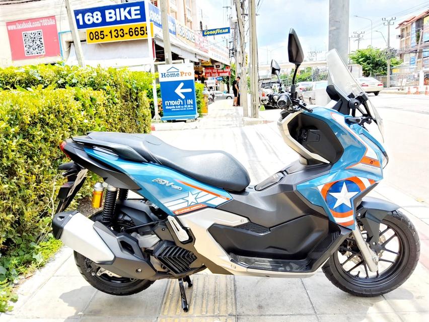 All NEW Honda ADV160 ABS Captain America Edition ปี2024 โฉมใหม่ล่าสุด สภาพเกรดA 673 km เอกสารพร้อมโอน 2