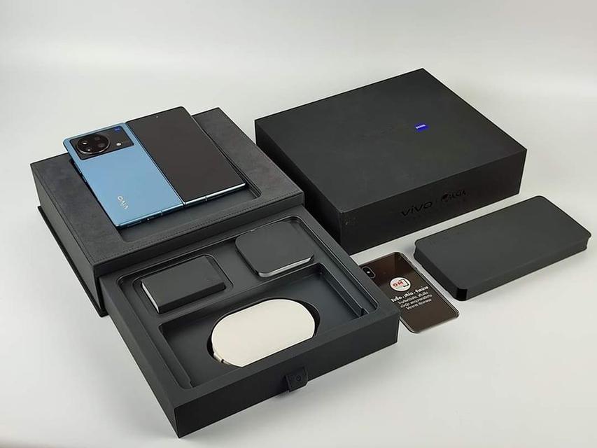 ขาย/แลก Vivo X Fold 12/256 สี Blue รอมจีน สภาพสวยมาก แท้ ครบกล่อง เพียง 53,900 บาท  1