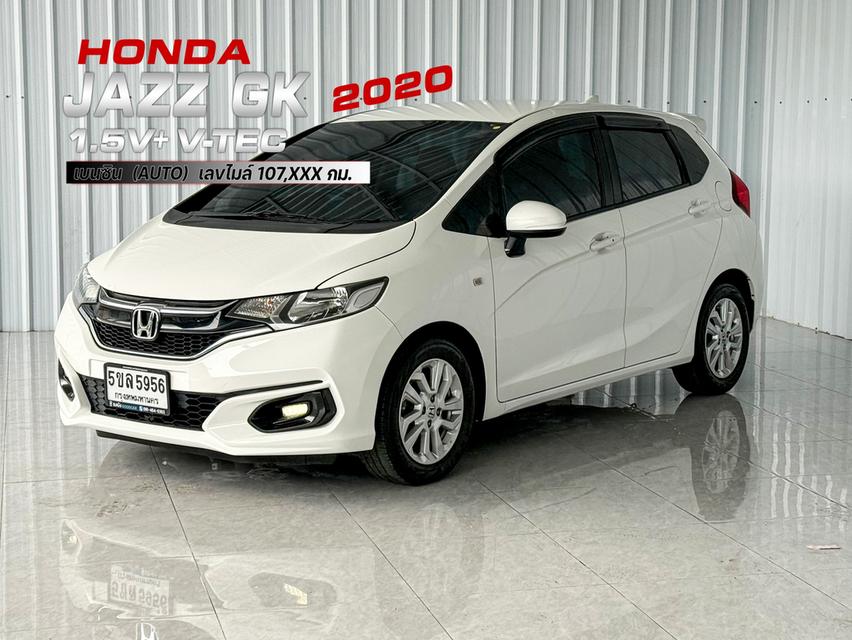 รถบ้านมือเดียว ฟรีดาวน์ Honda Jazz 1.5V+ โฉม GK หล่อๆ