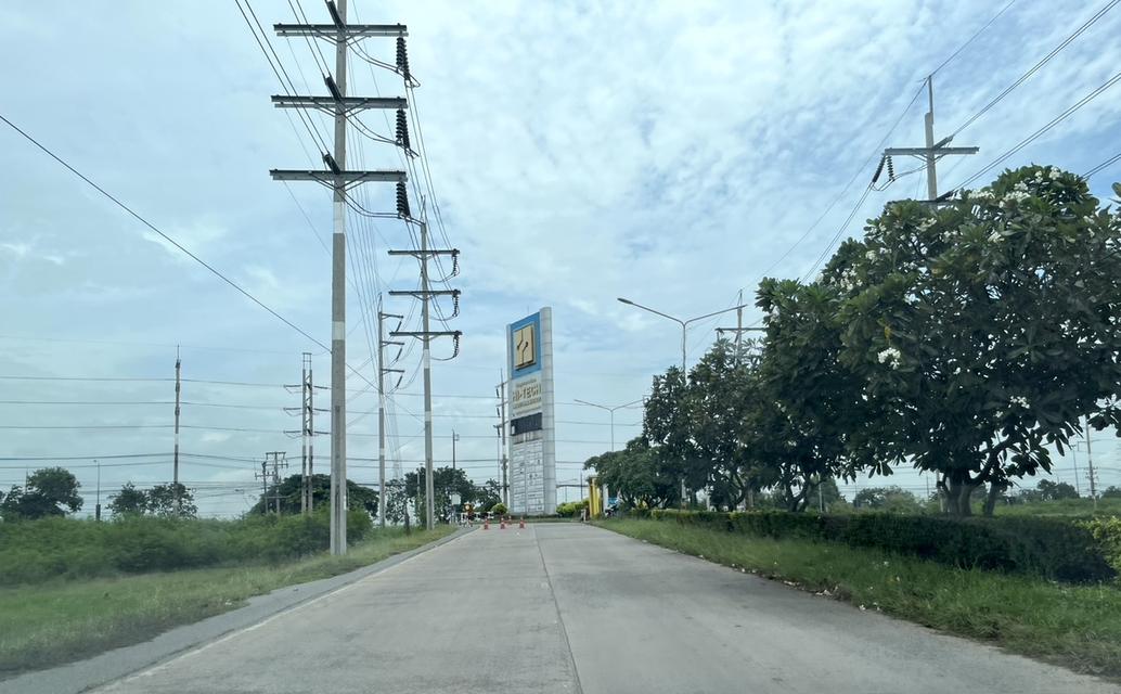 ขายไร่ละ 10 ล้าน ที่ดิน 8 ไร่ ติดถนนสายเอเชีย หน้านิคมไฮเทค บางปะอิน 1