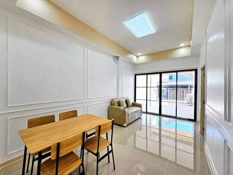 🍋หมู่บ้านร่มเงาไม้ ถนนวัดลาดปลาดุก🍋ทาวน์เฮ้าส์ชั้นเดียว ตกแต่งใหม่พร้อมอยู่ แถมเฟอร์นิเจอร์ 12