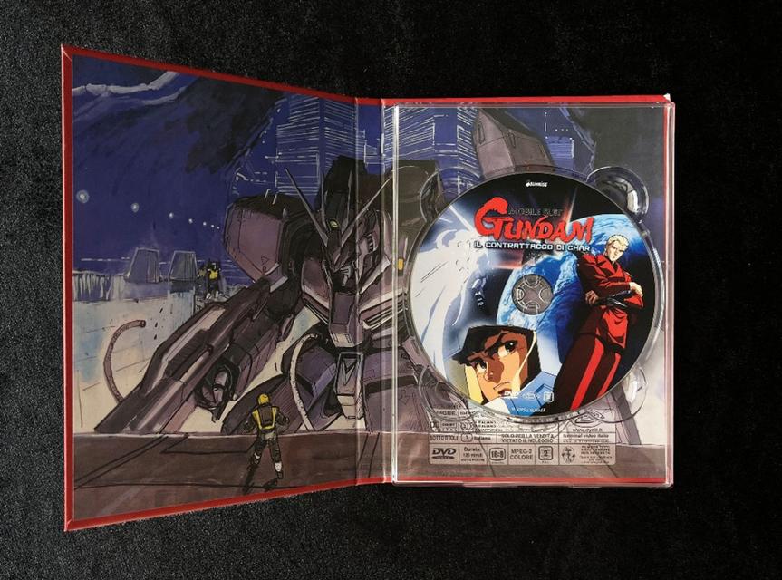 การ์ตูนกันดั้ม Mobile Suit Gundam The Movie - Il Contrattacco Di Char DVD-BOX