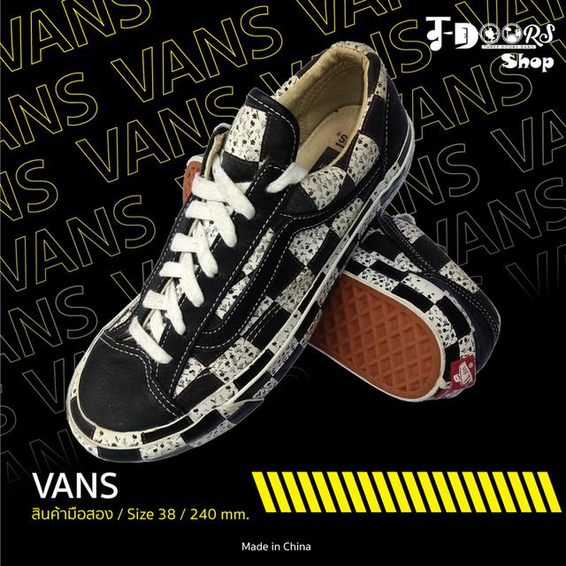 VANS รองเท้าผ้าใบมือสอง สวยชิคๆ จัดส่งฟรี! เก็บปลายทาง