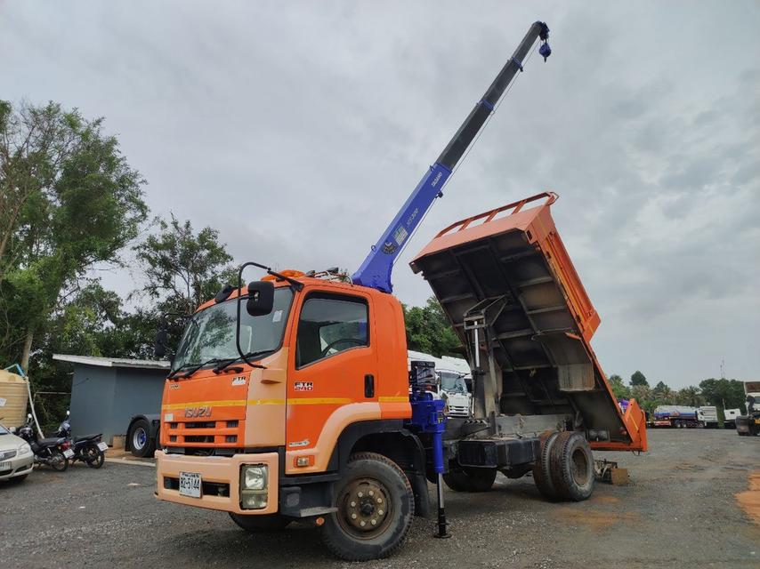 Isuzu FTR 240 6 ล้อ ติดเครน+ดั้มได้