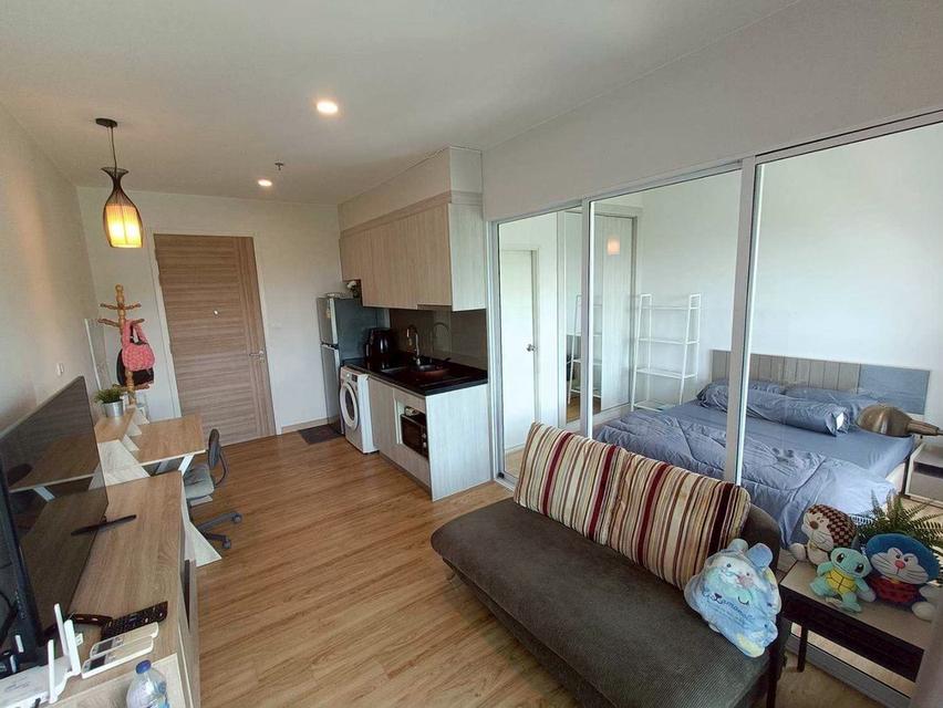 CONDO พร้อมเข้าอยู่ เฟอร์ครบ ไวไฟ ฟรี THE ZEA บางพระ ชลบุรุ 3