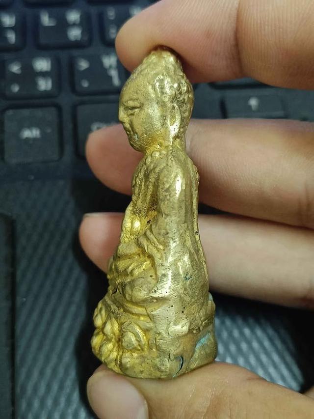 พระกริ่ง พระกรุเนื้อแก่ทอง กริ่งดัง สวยมาก เก่า หายาก น่าบูชา รูปที่ 3
