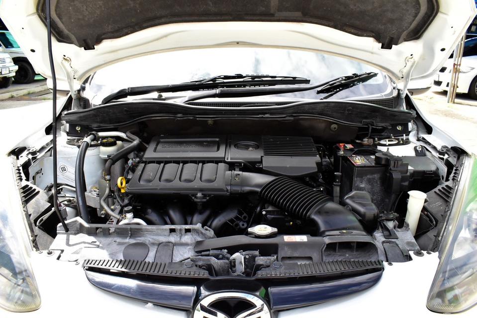 Mazda2 ปี2013 สีขาว เครื่อง1.5 เบนซิน ไมล์แท้ๆ96,000 รูปที่ 18