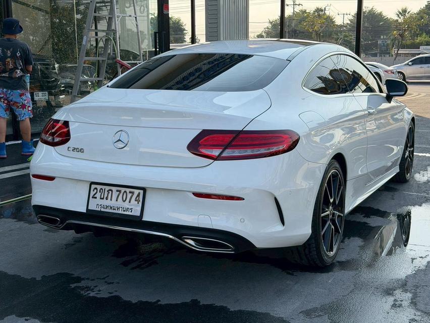 (แจ้งรหัสรถ KPV7074) 2019 BENZ C200 COUPE (facelift) AMG Dynamic รูปที่ 12