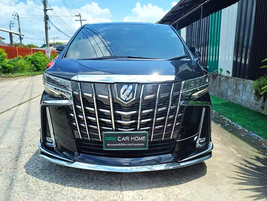ปี2019 TOYOTA ALPHARD BLACK NIGHT SC PACKAGE AUTO TOP รถเช็คศูนย์ตลอด ประวัติดีไม่มีชน