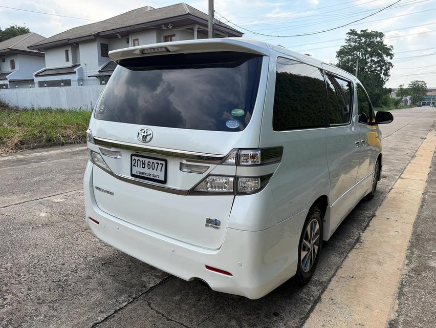 2014 TOYOTA VELLFIRE 2.4 Hybrid E-Four ZG EDITION รุ่นท็อป (สีขาว) รูปที่ 5