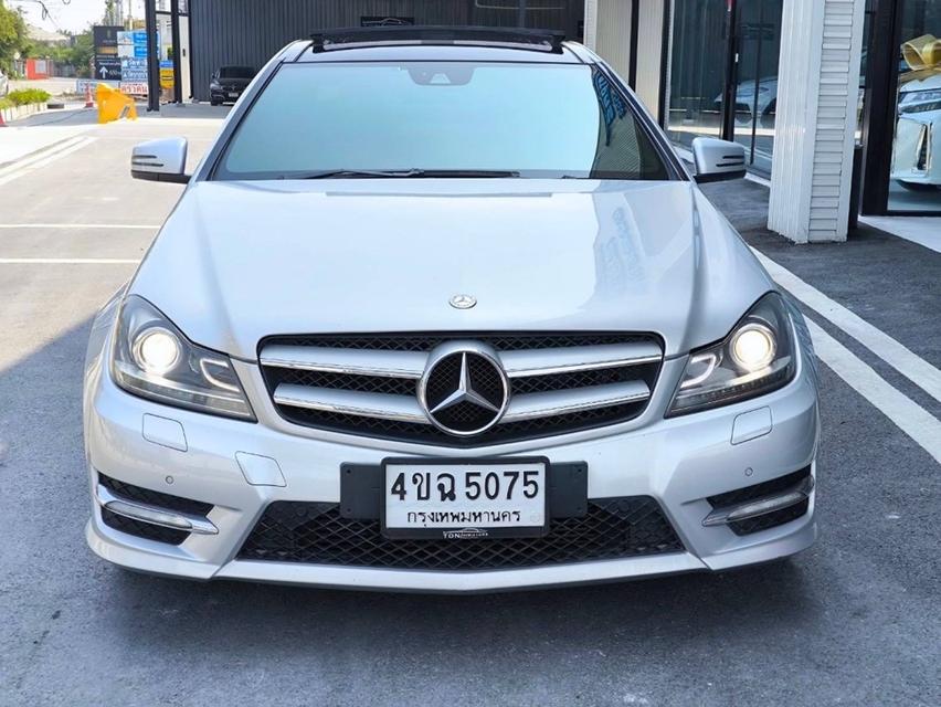 รหัส KPV5075 2012 BENZ  C180 COUPE AMG สีเงิน 3