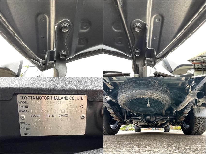 TOYOTA HILUX REVO SMART CAB 2.4 ENTRY Z EDITION ปี 2022 เกียร์Manual สภาพนางฟ้า 17