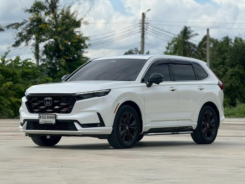 NEW Honda CR-V e:HEV RS 4WD  TOP. สีขาว  ปี 2023. ไมล์ 47,xxx km