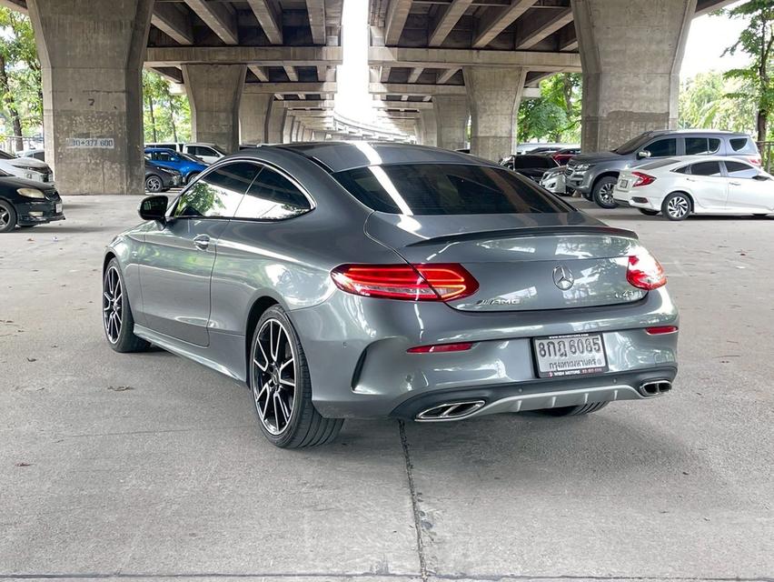 รหัสรถ WMT6085 BENZ C43 Coupe AMG ปี 2019 ไมล์ 59,812 km 4