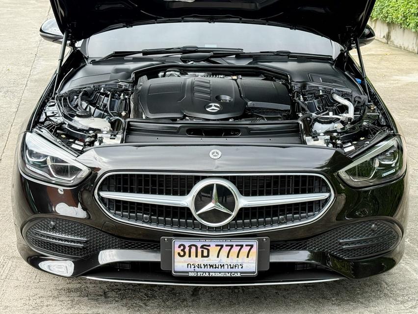 2023 BENZ C220D W206 รถมือเดียวออกป้ายแดง รถวิ่งน้อย เข้าศูนย์ทุกระยะ ไม่เคยมีอุบัติเหตุ วารันตียังเหลืออีกนานครับ 15