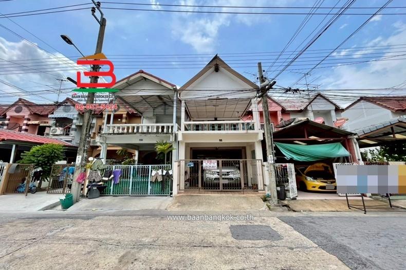  ทาวน์เฮาส์ หมู่บ้าน ฟายโฮม 3 ซอยรามอินทรา 58 แยก 6 เนื้อที่ 20 ตรว. ถนนรามอินทรา แขวงคลองกุ่ม เขตบางกะปิ กรุงเทพฯ
