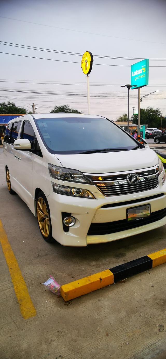 toyota vellfire zg edition 2012