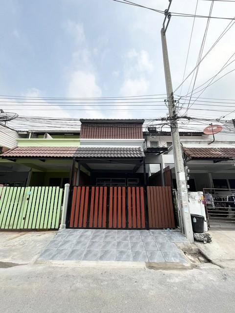 P432 ให้เช่า ทาวน์เฮ้าส์ 2 ชั้น หมู่บ้านธนะสิน ซอย นวมินทร์ 66 นวมินทร์ 68 บ้านพร้อมเข้าอยู่ วันที่ 17 พ.ค.68 บ้านรีโนเวทใหม่ 2