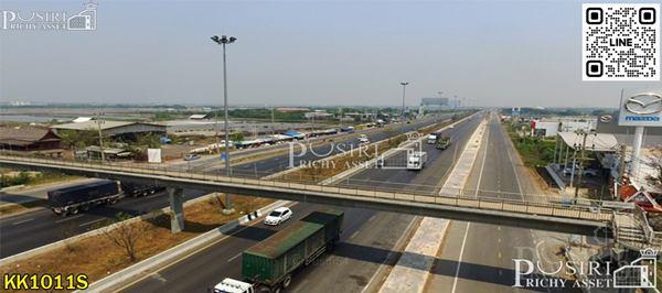 ขายที่ดิน 132 ไร่ ติดถนนพระราม 2 ขาออก กม.60 หน้ากว้างถึงใจ 170 เมตร ราคาสุดพิเศษเพียง 6,250 / ตารางวา - ขายที่ดินสมุทรสงคราม - KK1011S 3