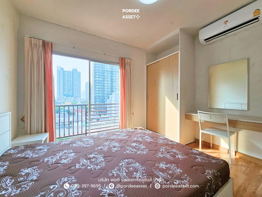 ขาย!! คอนโดเดอะซี้ด สาทร-ตากสิน ชั้น8 ห้องริม (ขนาด 33 ตร.ม.) ซ.กรุงธนบุรี 1 ถ.กรุงธนบุรี คลองสาน กทม. วิวรถไฟฟ้า ไม่มีตึกบัง ใกล้สถานีวงเวียนใหญ่ 3