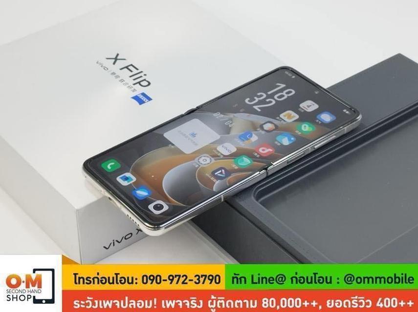 ขาย/แลก Vivo X Flip 12/256GB สี Gold รอมจีน สภาพสวยมาก แท้ ครบกล่อง เพียง 15,990 บาท 4