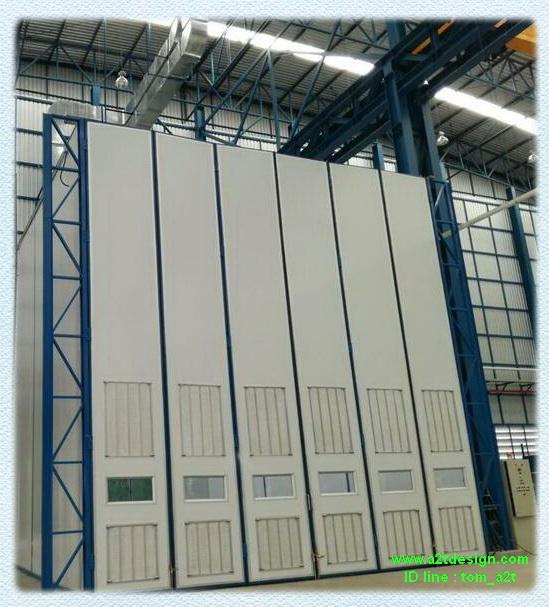 ขาย ออกแบบ รับติดตั้ง ห้องพ่นสีรถเครน ห้องพ่นอบสีรถโฟล์คลิฟท์ ห้องอบพ่นสีเรือ ห้องพ่นสีเฟอร์นิเจอร์ บู๊ทพ่นสีม่านน้ำ ห้องอบสี ห้องพ่นสีเครื่องบิน รูปที่ 14