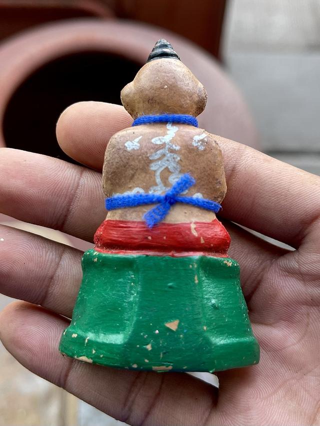 กุมารทอง หลวงปู่แย้ม วัดสามง่าม จังหวัดนครปฐม เนื้อดิน องค์เล็ก วัตถุมงคลกุมารทอง 2