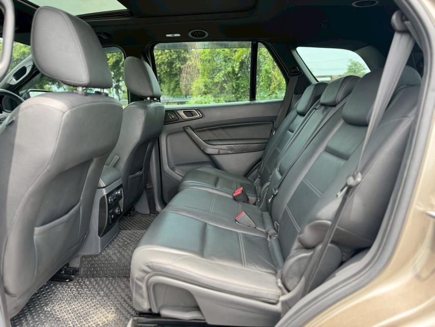 FORD EVEREST Wagon 4dr  Titanium+ 7st Auto 6sp RWD 2.2DC  Y17. สีน้ำตาล  เกียร์ออโต้  20
