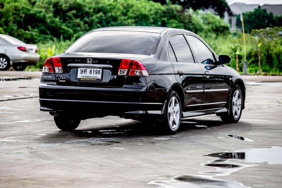 Honda Civic Dm 1.7 Vtec สีดำ เดิมสวย หายาก ปี 2004  6