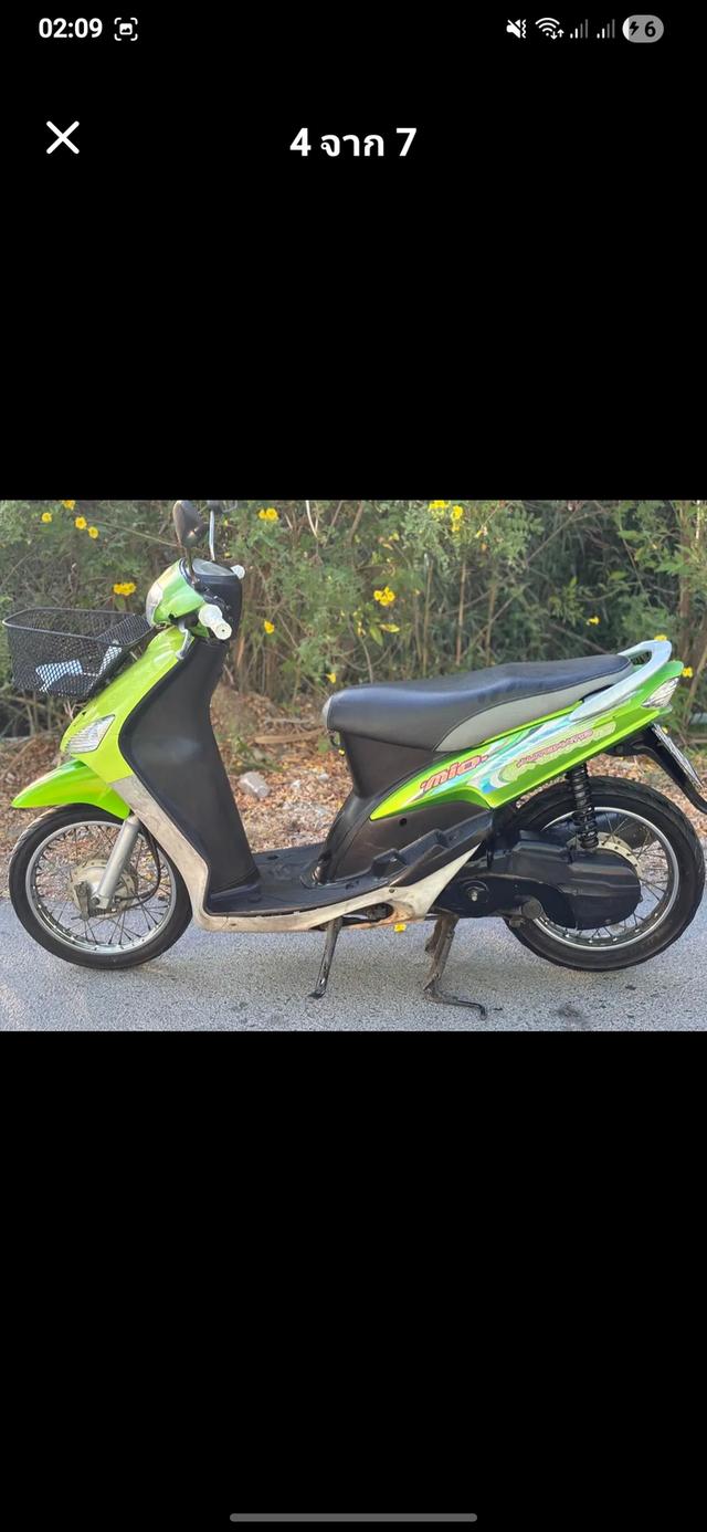 Mio115 รถแม่บ้านแท้ๆ ชื่อเดียว มีเล่มเขียว เอกสารโอน ซื้อขาย ครบ เครื่องเดิมเลขตง ควันไม่ไหล เครื่องเแน่น แน่นอน เลขไมค์45507 เหมือนพึ่งออก ยกเว้นสีนะ รูปย่อยที่ 2