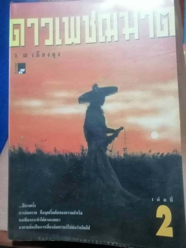 ดาวเพชฆาต 2 เล่มจบ หนังสือจีนกำลังภายใน 