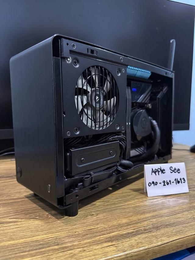[ครบชุด พร้อมใช้] Mini-PC/Intel Ultra9/Z890i/DDR5 64GB/M.2 4TB/VEGA64/PSU750W/DAN Case 9