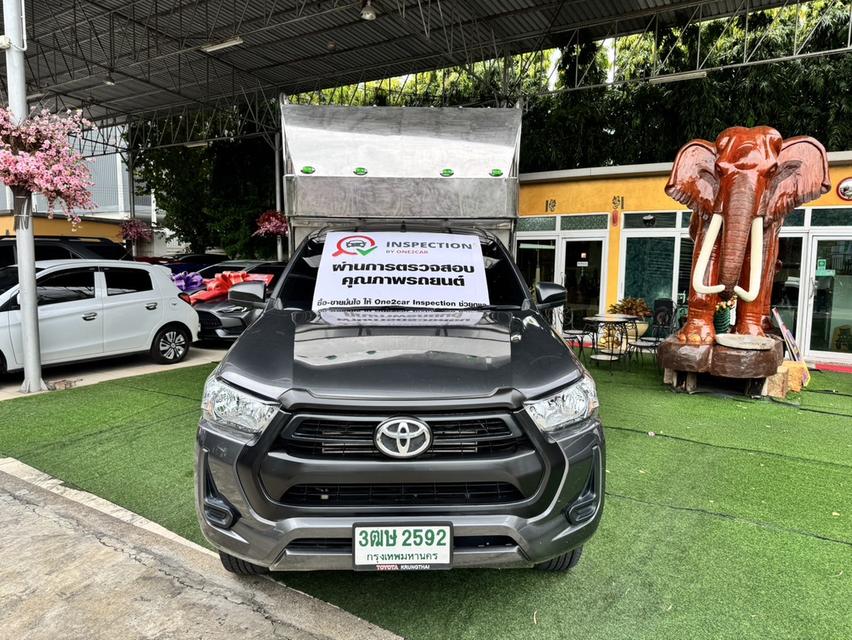 TOYOTA REVO  SINGLECAB รุ่นENTRY 4WD ดีเซล  ปี2023  มีคอกเหล็ก เครื่อง2.8cc. เกียร์ธรรมดา  -รถไมล์แท้100%คะวิ่งมาคร26,xxxกว่ากิโล 