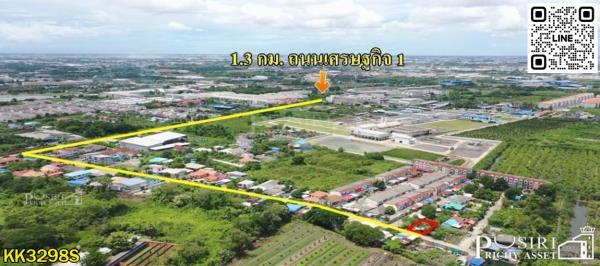 ขายที่ดิน 50 ตร.ว. ถมพร้อมสร้าง เงียบสงบ เดินทางง่าย ใกล้ความเจริญ ซอยค่ายกำแพงเพชร - KK3298S 5