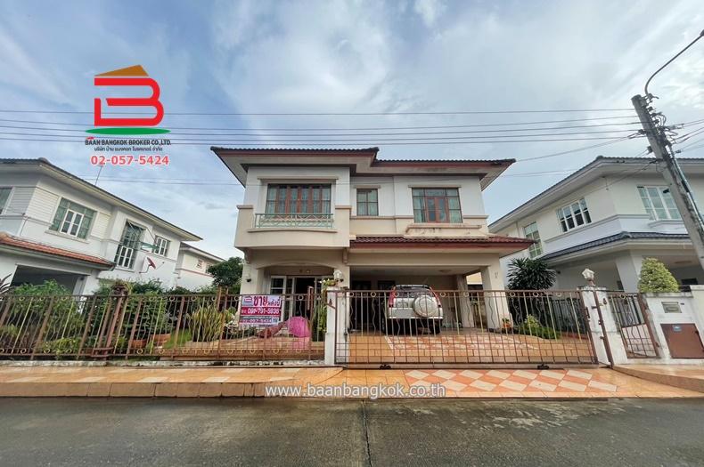 บ้านเดี่ยว หมู่บ้าน นันทวัน วงแหวน-รัตนาธิเบศร์ เนื้อที่ 66 ตรว.ใกล้เซ็นทรัล เวสต์เกต ถนนกาญจนาภิเษก ตำบลเสาธงหิน อำเภอบางใหญ่ จังหวัดนนทบุรี 1