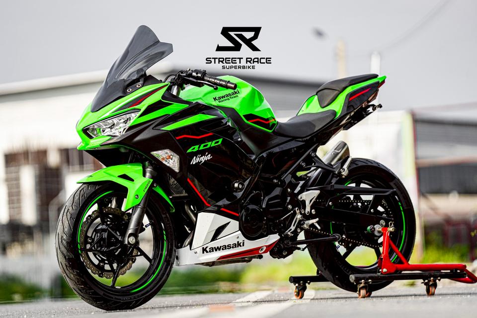 🔥 kawasaki ninja 400 se ปี 2021 | สีเขียว–ขาว หล่อจัด ของแต่งครบ พร้อมขี่! 🔥 10