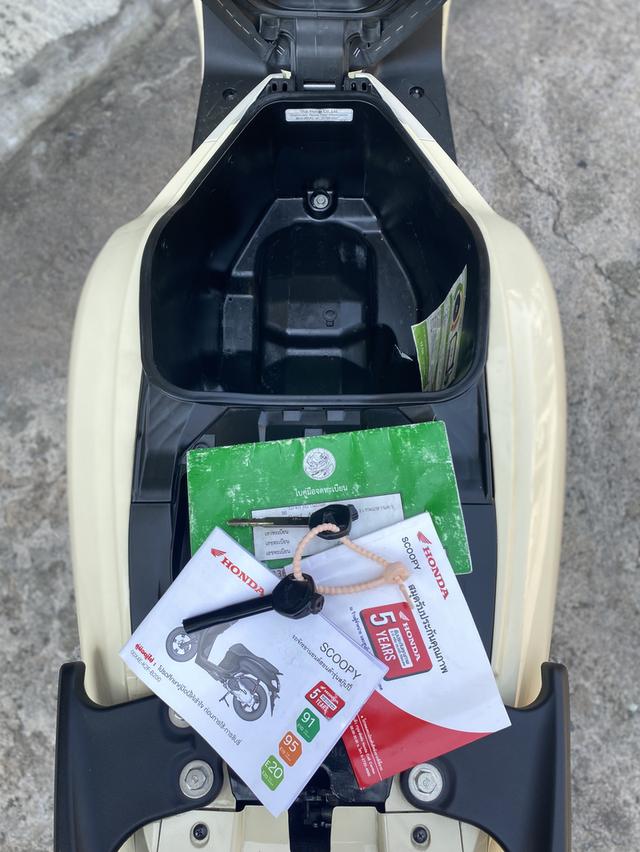 Scoopy โฉมล่าสุด รถปีเดียว น้องๆป้ายแดง ครับ รูปที่ 5