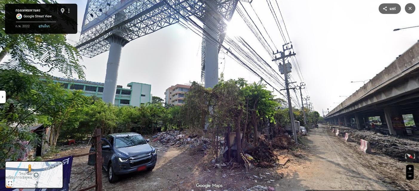 ขายที่ดินเปล่า ติดทางด่วนพิเศษเฉลิมมหานคร ถนนจอมทองบูรณะ เนื้อที่ 413.3 ตารางวา 2