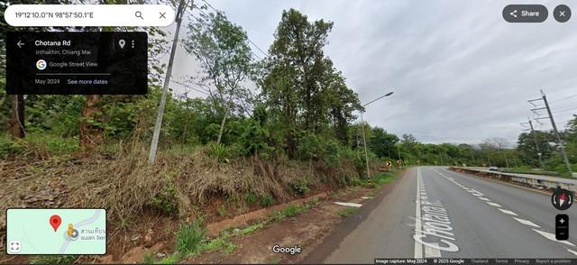 ขายที่ดินเริ่ม2-2-53.9ไร่ 2.8ลบ. หรือเหมา14ไร่กว่า ขาย 7.5ลบ. ฟรีโอน ผ่อนได้2งวด ติดถนน107 โชตนา เชียงใหม่-ฝาง ต.อินทขิล 2