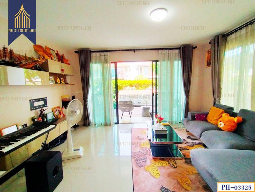 รูป บ้านเดี่ยว ฮาบิเทีย ออร์บิต หทัยราษฎร์ คลองสามวา ใกล้ทางด่วนจตุโชติ ทำเลดี 253.6 ตรม. 63.40 ตร.วา 5