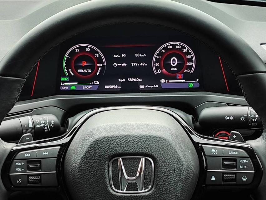 คุ้มๆๆ HONDA NEW ACCORD e:HEV 2.0 E 2024 รถใหม่สภาพป้ายแดง ไมล์ 5,000 km. 6