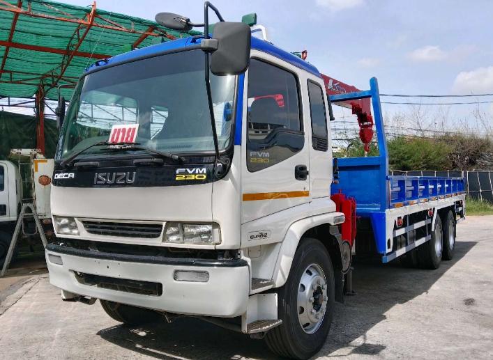 ISUZU FVM 230 แรง ปี 2551 ติดเครน 2