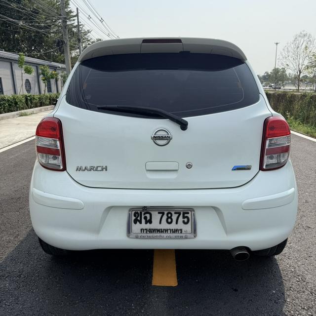 NISSAN March E AUTO 2012  ✅สวย เดิม ไม่เคยชน ไม่เคยแก็ส ❇️ภายในสะอาด ไมล์แท้ใช้น้อย ✅ รูปที่ 6