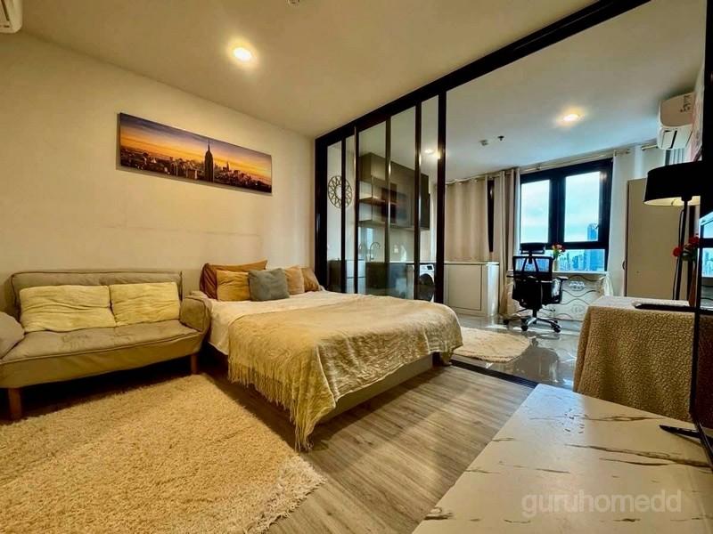 ปล่อยเช่าคอนโด XT Huaikhwang ขนาด 31 ตรม ชั้น 23 Tower A วิวเมืองสวย ไม่บล๊อควิว เฟอร์นิเจอร์ครบ พร้อมเข้าอยู่ทันที - gh 1