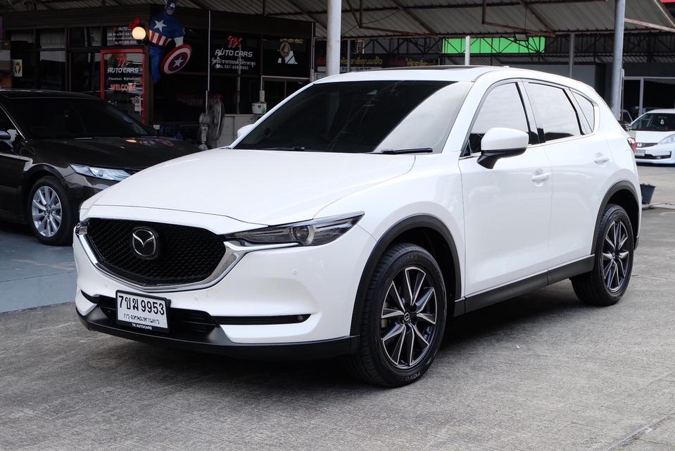 Mazda Cx5 2.2 XDL ปี 2018 รุ่นท็อปสุด ดีเซล รถมือเดียว หลังคา Sunroof