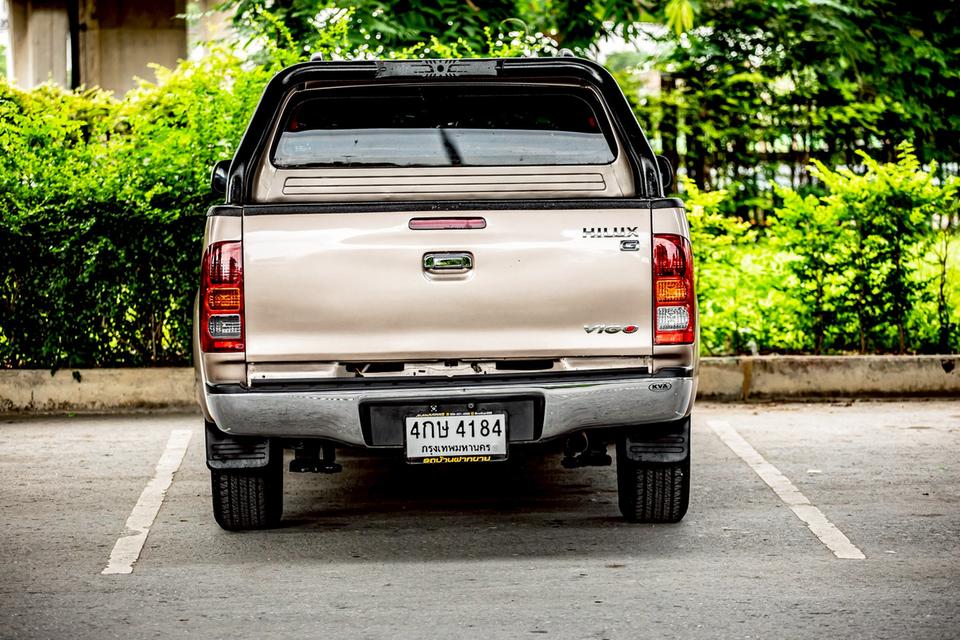 Toyota Vigo Double Cab 4 ประตู 2.5G ดีเซล เกียร์ Auto ปี2009 สีน้ำตาล  6