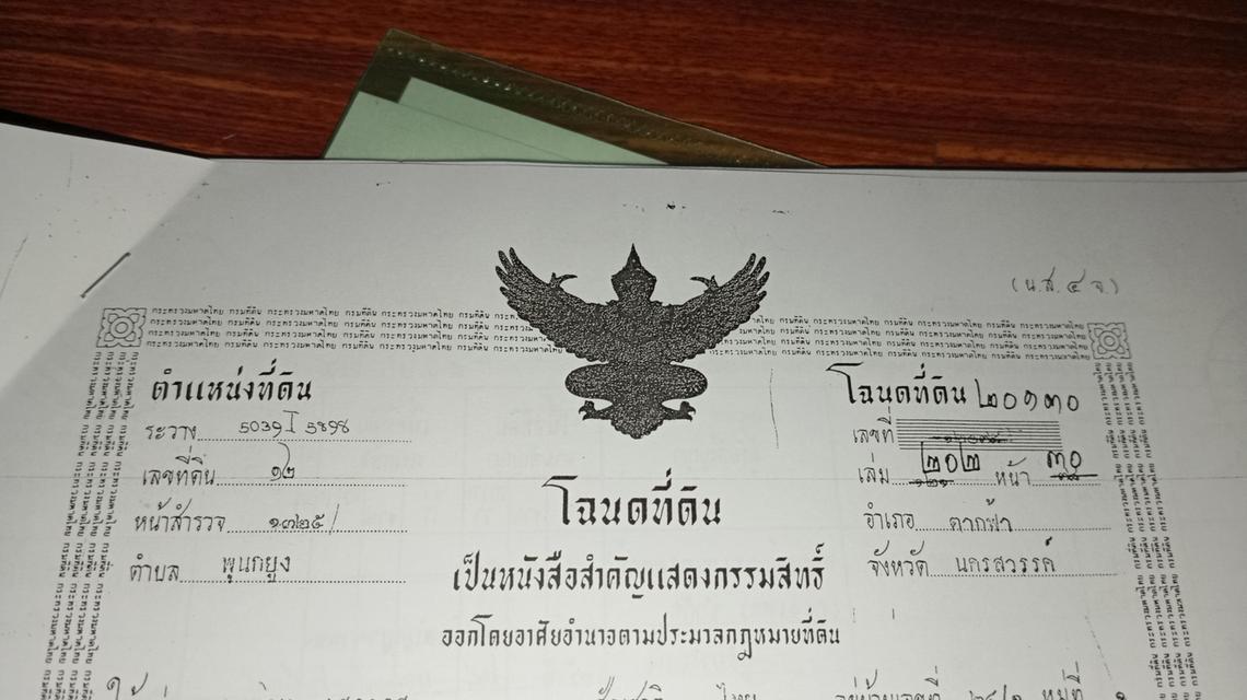 ขายที่ดินบนเนินเขา อำเภอตากฟ้า นครสวรรค์ 3